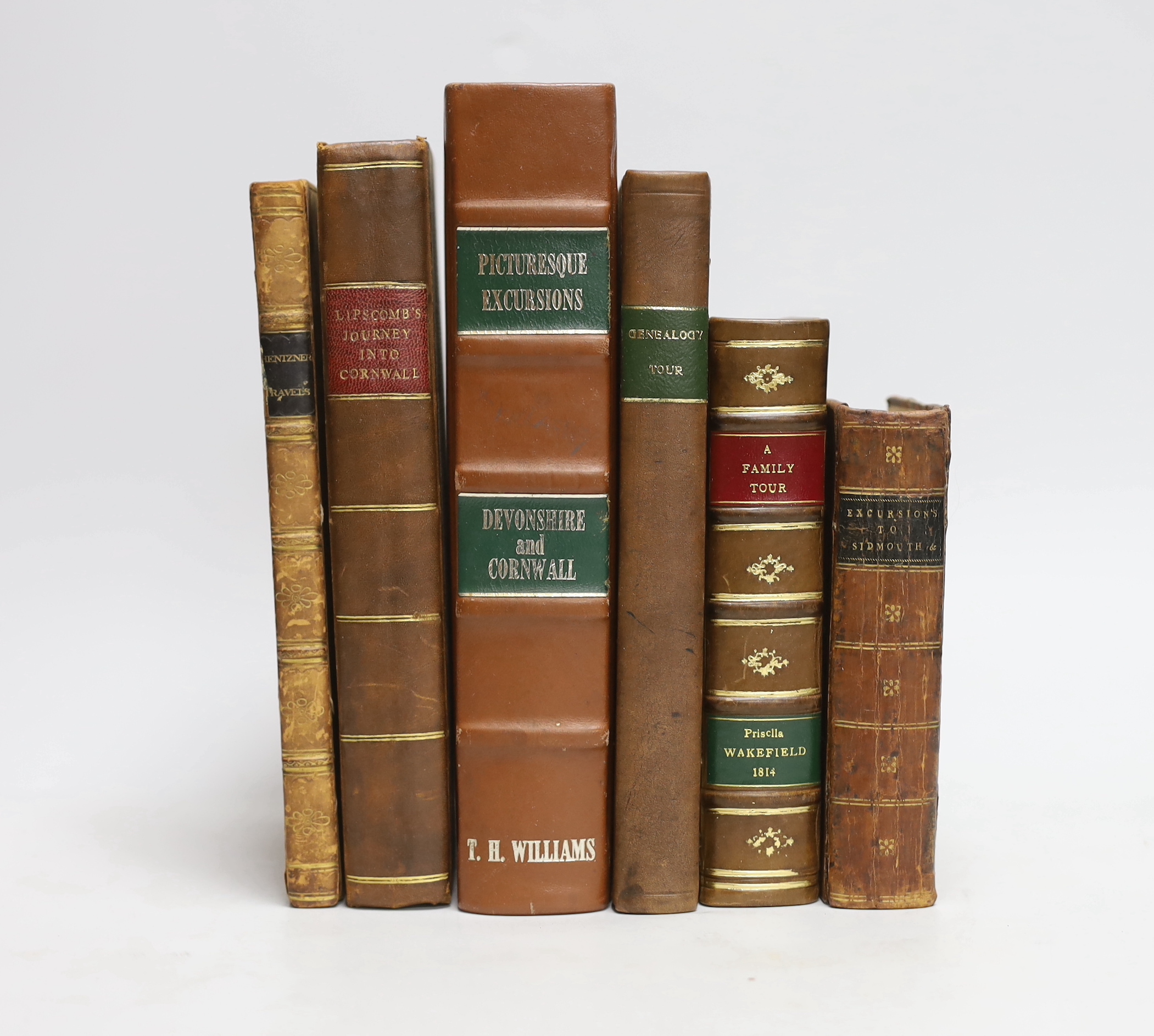 TRAVEL: Hentzner, Paul. Travels in England During the Reign of Queen Elizabeth, Translated by Horace, Late Earl of Orford, first edition, 11 engraved plates, 6 tinted, including the frontispiece of Queen Elizabeth, near